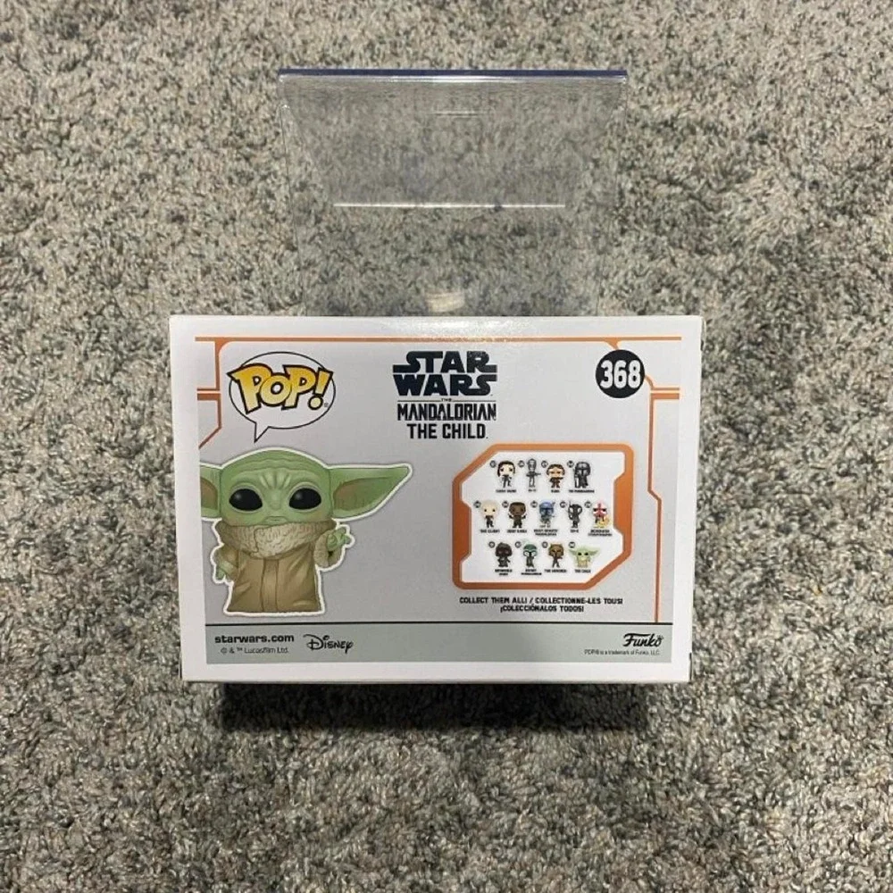 Funko Pop! Star Wars The Child Grogu Mandalorian 368 Bobble-Head Green NEW